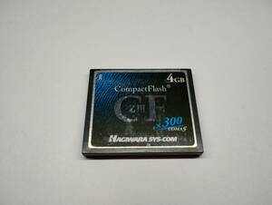 4GB　HAGIWARA SYS-COM　ZⅢ　CFカード　フォーマット済み　メモリーカード コンパクトフラッシュカード