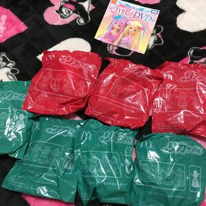 2018年 ハッピーセット マクドナルド リカちゃん 7種類 DVD付き　着せ替え人形
