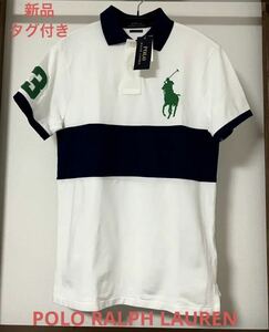 新品 POLO RALPH LAURENポロラルフローレン ポロシャツ 白