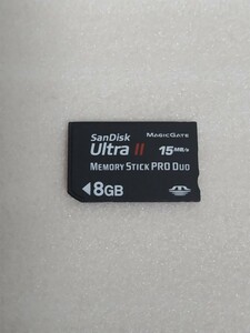 SanDisk サンディスク UltraII メモリースティック PRO Duo 8GB フォーマット済み 送料185円より