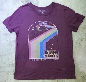 ■新品Ｔシャツ■PINK FLOYD DARK SIDE OF THE MOON ビンテージM ピンク・フロイド　紫　バンド/プログレ/King Crimson/Roger Waters