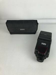 A10455○SIGMA シグマ フラッシュ ストロボ スピードライト EF-500 DG ST ケース付 通電OK 240426