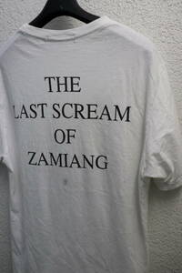 即決 07SS purple期 UNDERCOVERISM アンダーカバーイズム UNDERCOVER 背面 THE LAST SCREAM OF ZAMIANG ＆フォトプリント Tシャツ メンズ1