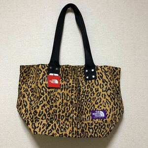 新品タグ付 ノースフェイスパープルレーベル トートバッグ レオパード ヒョウ柄 The North Face Purple Label TOTE BAG M NN7354N