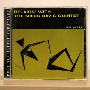 MILES DAVIS QUINTET/RELAXIN’ WITH/PRESTIGE 0025218810425 CD □