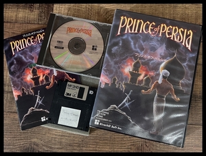 ■ 激レア 富士通 FM TOWNS 92年発売 プリンス・オブ・ペルシャ Prince of Persia CD-ROM リバーヒルソフト Riverhill PCゲーム ソフト