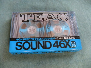 TEAC オープンリール型 カセットテープ SOUND 46XB 未開封品