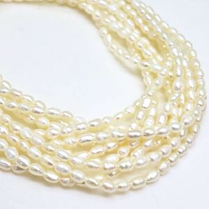 ＊本真珠5連ネックレス＊b 約51.8g 約55.0cm パール pearl necklace jewelry CE0/CE0