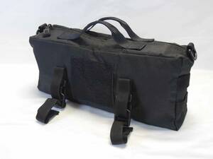 【大好評】ミリタリー　タクティカル　マルチ・パーパス大容量（5L）バッグ（モール対応）　オリジナルグッズ　カラー：ブラック　レア商品