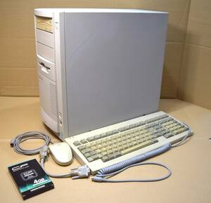 【整備・動作確認済み】PC-9821Xv20/W30(K6-2 400MHz)、9801-86ボード、KB、マウス付き