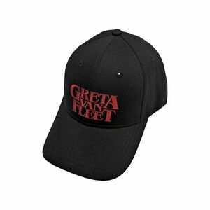 Greta Van Fleet スナップバックキャップ グレタ・ヴァン・フリート Red Logo