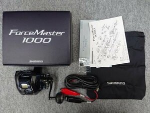 @【未使用品】 訳あり シマノ 21 フォースマスター1000 電動リール ForceMaster