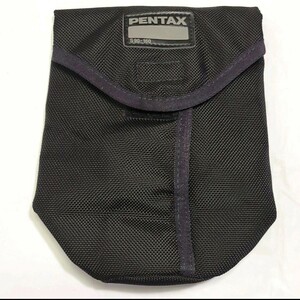 美品 PENTAX ペンタックス s90-160 レンズケース ソフトレンズケース 小物入れ ポーチ ソフトケース カメラ