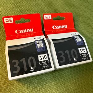 Canon キャノン 純正 インクカートリッジ 　BC-310　 ブラック×2　　期限2022．9月　