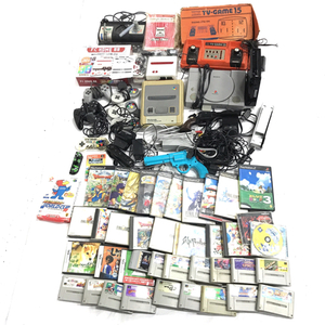 1円 Nintendo RVL-001 Wii SHVC-001 スーパーファミコン 含む ゲーム機 本体 ソフト まとめセット