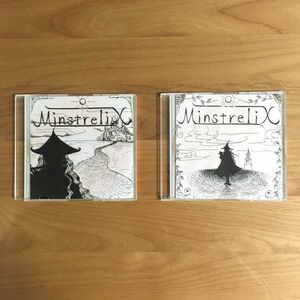 【稀少 最初期 2CDセット 会場限定配布】 MinstreliX / Thirst for (DEMO ver.) + Sky Flame (DEMO ver.) 検 デモCD 自主制作盤 Leo Figaro