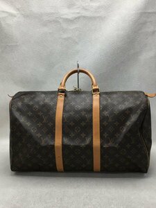 LOUIS VUITTON◆キーポル50_モノグラム_BRW/PVC/BRW