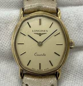 【ジャンク】 LONGINES ロンジン クォーツ レディース 腕時計 960-6415 不動 アンティーク ヴィンテージ