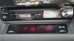 ☆必見 レガシィ BP BL 前期 後期 燃費 時計 温度計インフォメーションディスプレイ レッド表示施工致します！☆