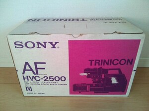 SONY ソニー　SMF　トリニコン　カラービデオカメラ　HVC-2500　元箱付き★ジャンク