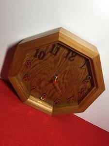 9 屋久杉 壁掛け時計 置き時計 銘木屋久杉工芸品 インテリア家具 世界遺産