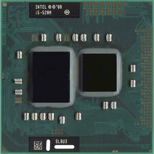 【中古】【ゆうパケット対応】Core i5 Mobile I5-520M 2.4Hz 3M Socket 988 SLBU3 [管理:3025489]