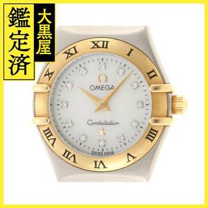 OMEGA オメガ 腕時計 コンステレーション ミニ 1262.75.00 12Pダイヤモンド スティール/K18 クオーツ【434】【中古】