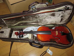SUZUKI バイオリン No.520 w.Prell 弓 ハードケース スズキ VIOLIN Anno1991　3/4