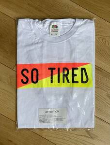 SHANTi i 村上淳 "SO TIRED Standerd Logo" S/S TEE【未使用／Mサイズ】