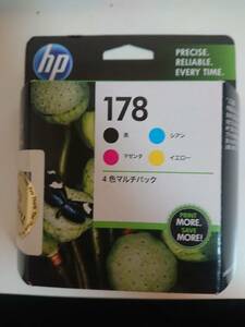 HP純正　HP178　4色マルチパック　未開封