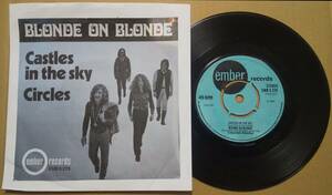 ジャンク Blonde On Blonde/Castles In The Sky/ブロンド・オン・ブロンド EMB S 279 UK Orig 7inch サイケ ガレージ
