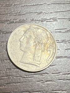 ベルギー 1949 5フラン FR 硬貨 外国コイン 硬貨 古銭 アンティーク コレクション 流通/現状品 送84 同梱可