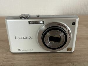 1円スタート Panasonic LUMIX DMC-FX35 コンパクトデジタルカメラ パナソニック ルミックス デジカメ 白 シェルホワイト