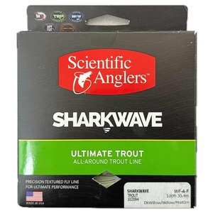 SHARKWAVE ULTIMATE TROUT WF4F ダークウィロー 4番 シャークウェーブ アルティメット トラウト フローティング フライ ライン 釣 FLY LINE