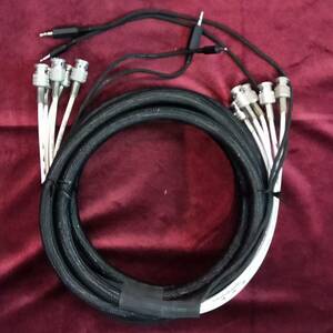 【RGBケーブル】MITSUBISHI(三菱) HIGH RESOLUTION CABLE BW58-No.911915使用 約3.5ｍ自作【中古品】検)LVP2001