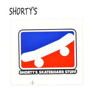 SHORTYS/ショーティーズ SKATE ICON STICKER/ステッカー 6cm[返品、交換及びキャンセル不可]