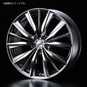 【個人宅発送可能】ウエッズ Weds 17X7.0J +53 5H PCD114.3 BMCMC ホイール 1本 LEONIS VX レオニス・ブイエックス (33269)