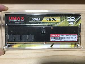 UMAX DDR5 4800【新品】お譲りします。