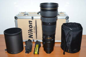 231023★極上★ Nikon 単焦点レンズ AF-S NIKKOR 500mm f/4G ED VR フルサイズ対応
