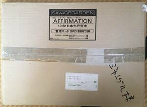 SAVAGE GARDEN AFFIRMATION PROMO KIT　ポスター1枚　切り文字　スリック