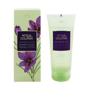 4711 アクアコロニア サフラン＆イリス シャワージェル 200ml 4711 ACQUA COLONIA SAFFRON ＆ IRIS SHOWER GEL 新品 未使用