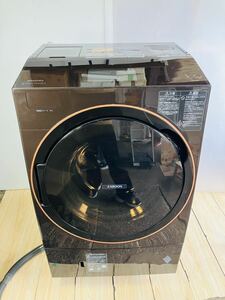 TOSHIBA 東芝 ドラム式洗濯機 左開き TW-127X9L 2021年製 洗濯12kg 乾燥7kg 家電 中古 希少