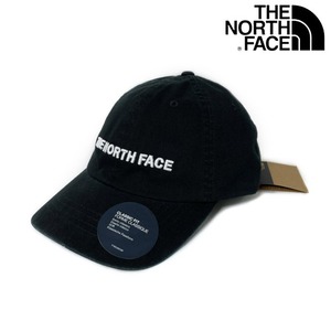 1円～!売切!【正規新品】THE NORTH FACE◆HORIZONTAL EMBRO BALLCAP◆帽子 キャップ US限定 ロゴ刺繍 男女兼用 カジュアル(OS)黒 180623-15