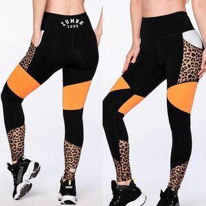 【正規品・新品】XSサイズ★ZUMBA・ズンバ★Dance Crew High Waisted Panel Ankle Leggings