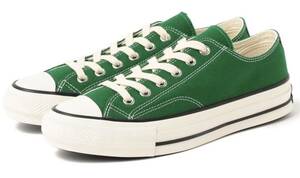 CONVERSE コンバース ADDICT / CHUCK TAYLOR CANVAS OX グリーン サイズ7 25.5cm 未使用品