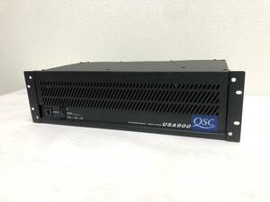 A412-23　QSC USA900 PROFESSIONAL AMPLIFIER 業務用2chパワーアンプ