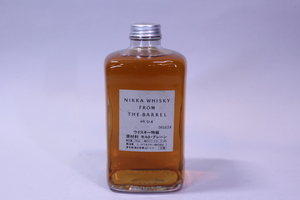 p-1849　未開栓古酒　ニッカ　フロム ザ バレル　特級　500ml 51.4% NIKKA WHISKY FROM THE BARREL　