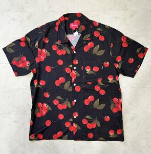 【新品】Supreme シュプリーム【Cherry Rayon S/S Shirt】2019年春夏 19SS チェリー レーヨン ショートスリーブ シャツサイズ：M
