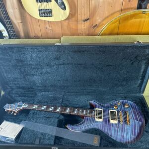 ESP MYSTIQUE-CTM FM Indigo Purple エレキギター ハードケース付き