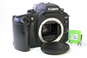 【同梱歓迎】【動作保証・点検済】良品■キヤノン Canon EOS 7s ボディ■フラッシュも完動■1813